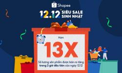 Shopee 12.12 Siêu Sale Sinh Nhật khởi đầu mạnh mẽ với số lượng mặt hàng được bán ra tăng hơn 13 lần chỉ trong 2 giờ đầu tiên của ngày 12.12